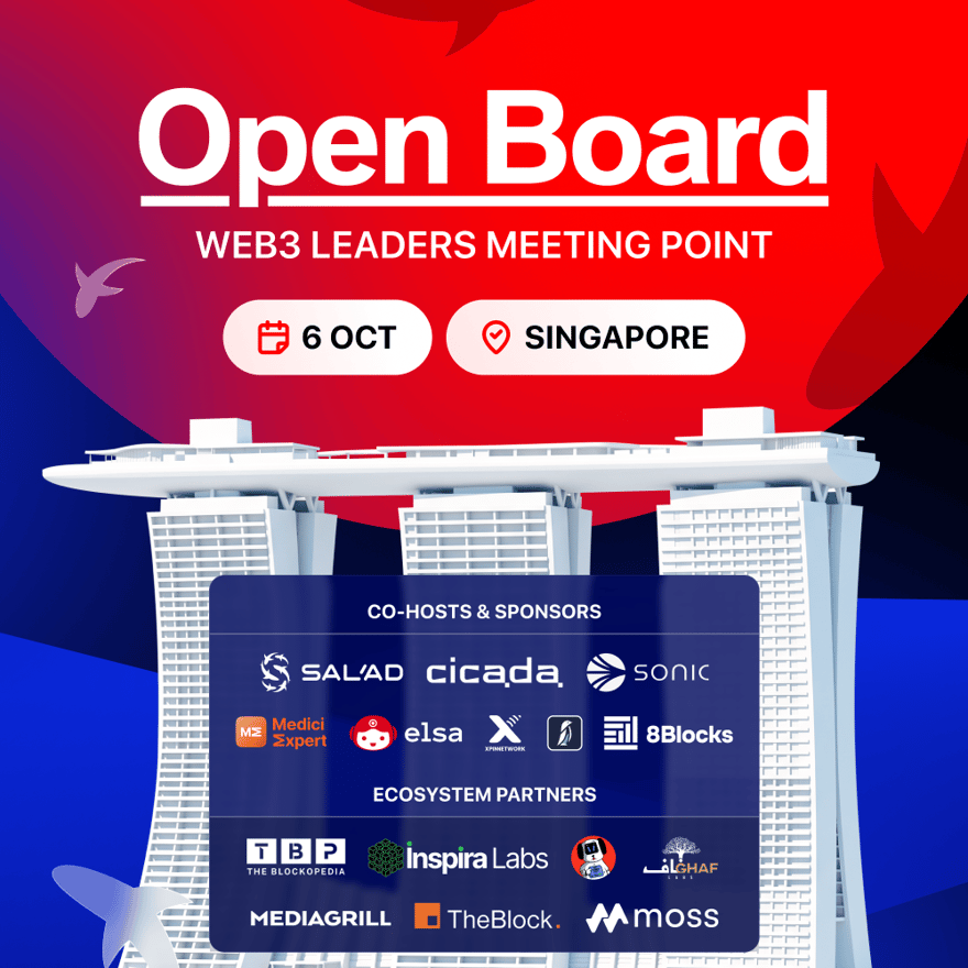 TOKEN2049 Open Board: Founders & VC's / Singapore