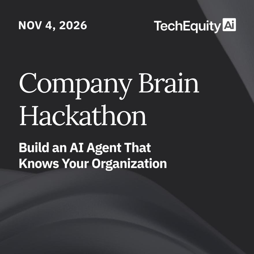 Company Brain Hackathon: Build an AI Agent That Knows Your Organization