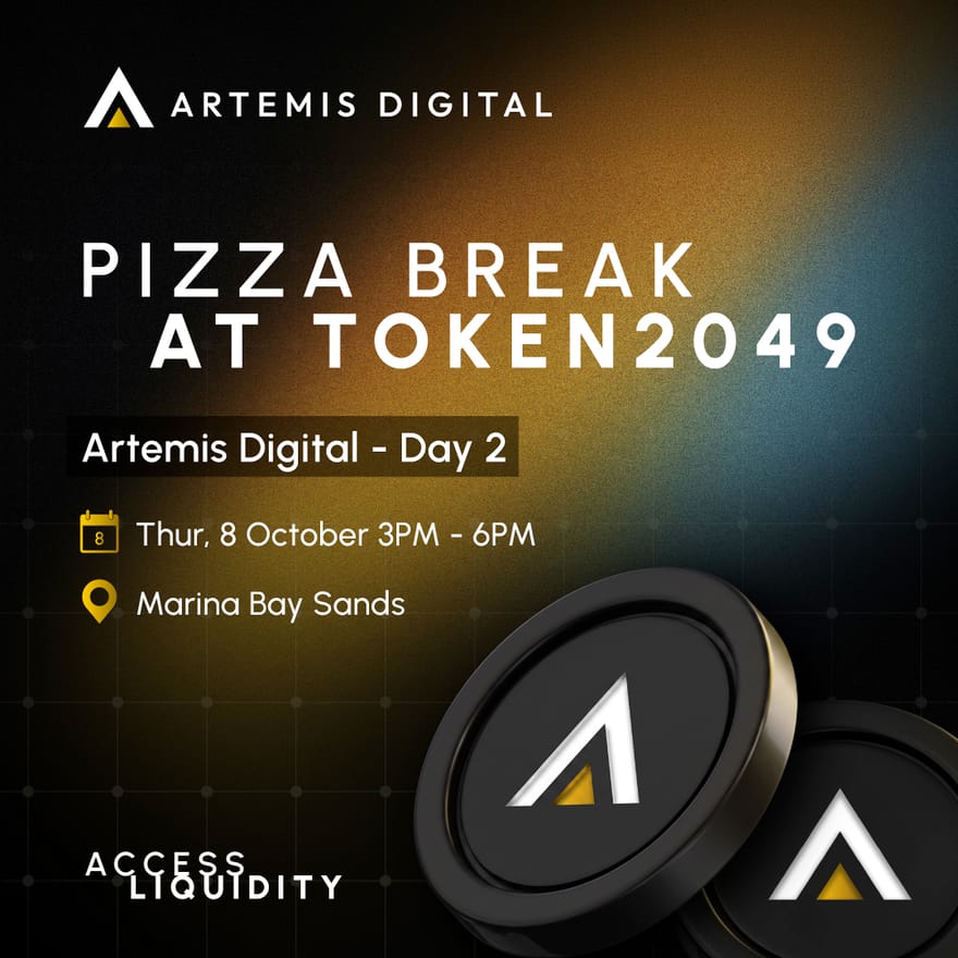 Pizza Break at TOKEN2049 | AT Digital by ATFX Connect — Day 2