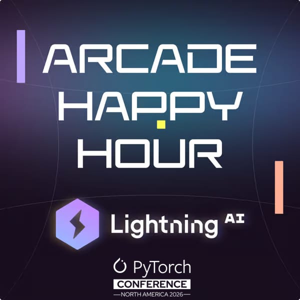 Lightning AI Fireside Chat & Happy Hour @ PyTorch Conference