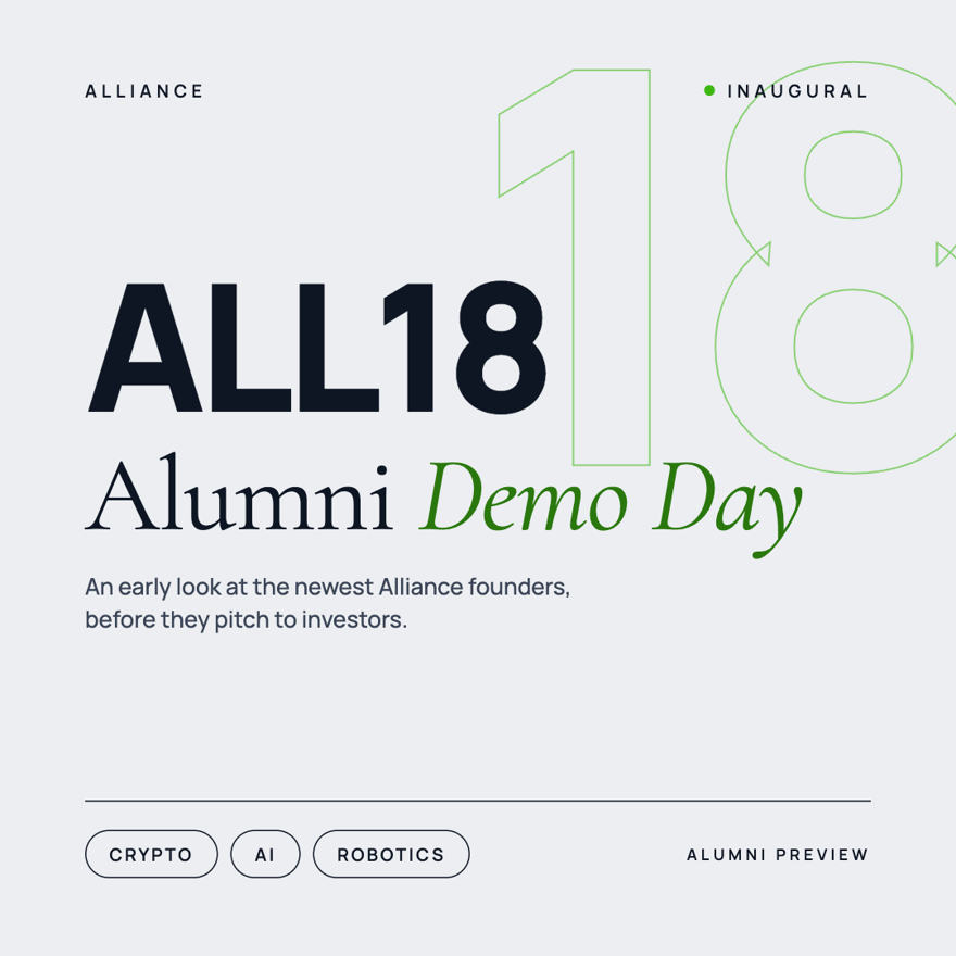 ALL18 Alumni Demo Day