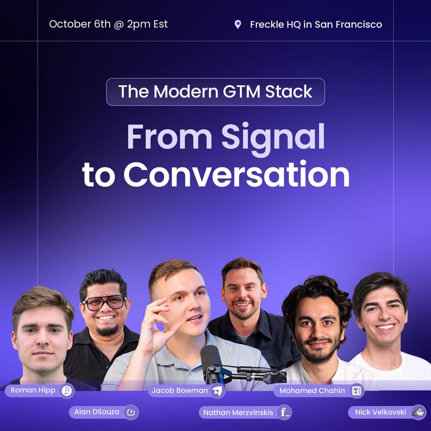 The Modern GTM Stack: From Signal to Conversation
