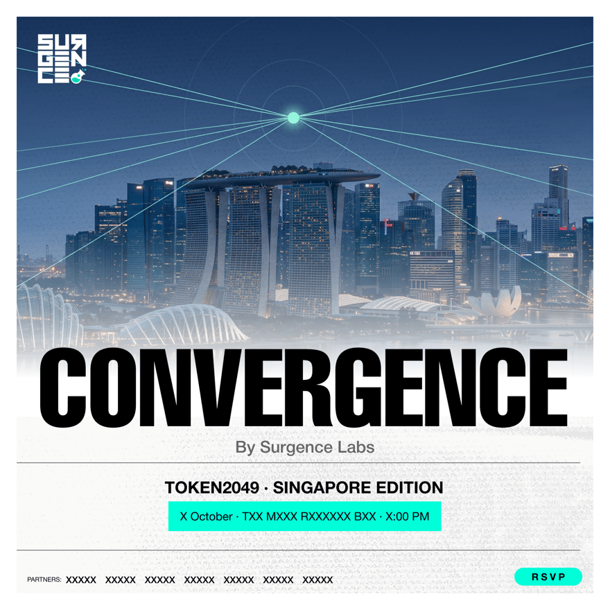 Convergence Mixer by Surgence Labs | Token2049 Singapore