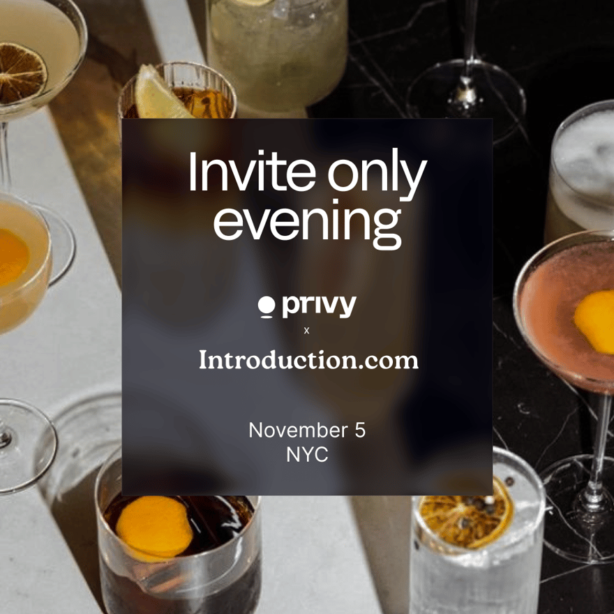 Invite-Only Evening with Privy: NY