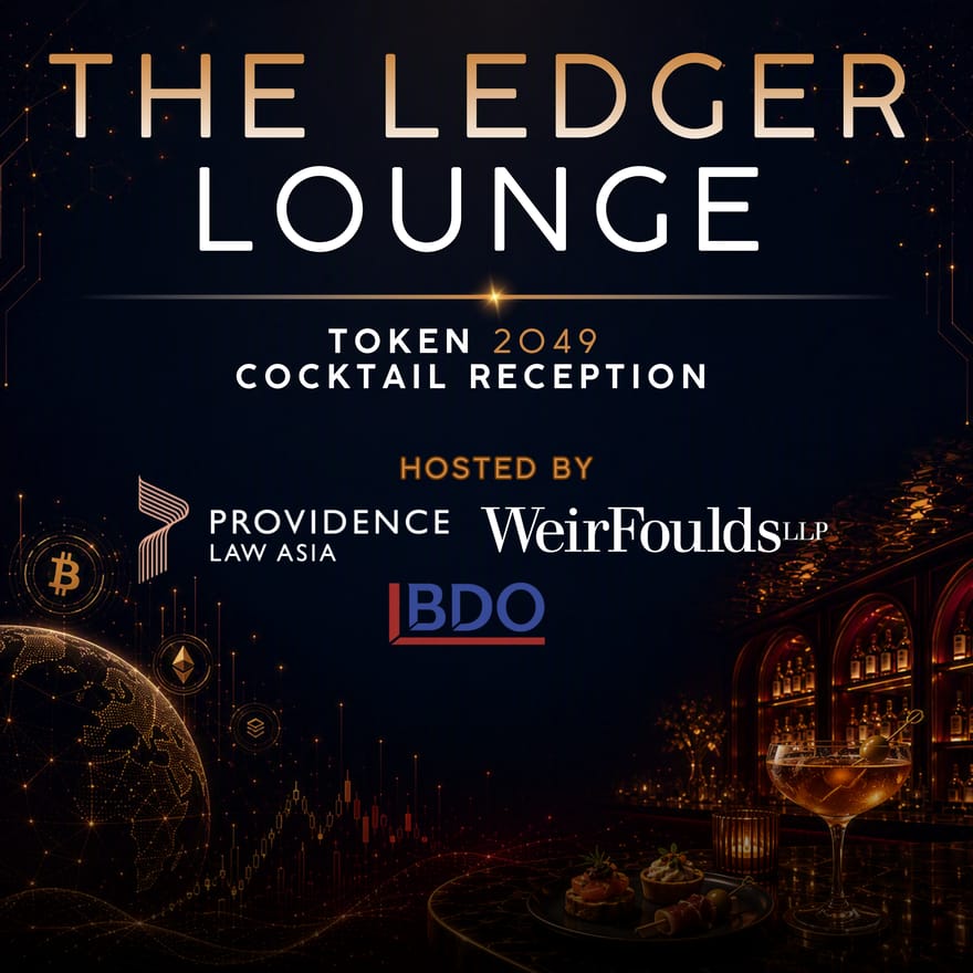 The Ledger Lounge: Token2049 Cocktail Reception