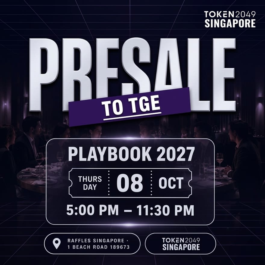 Presale to TGE: Playbook 2027