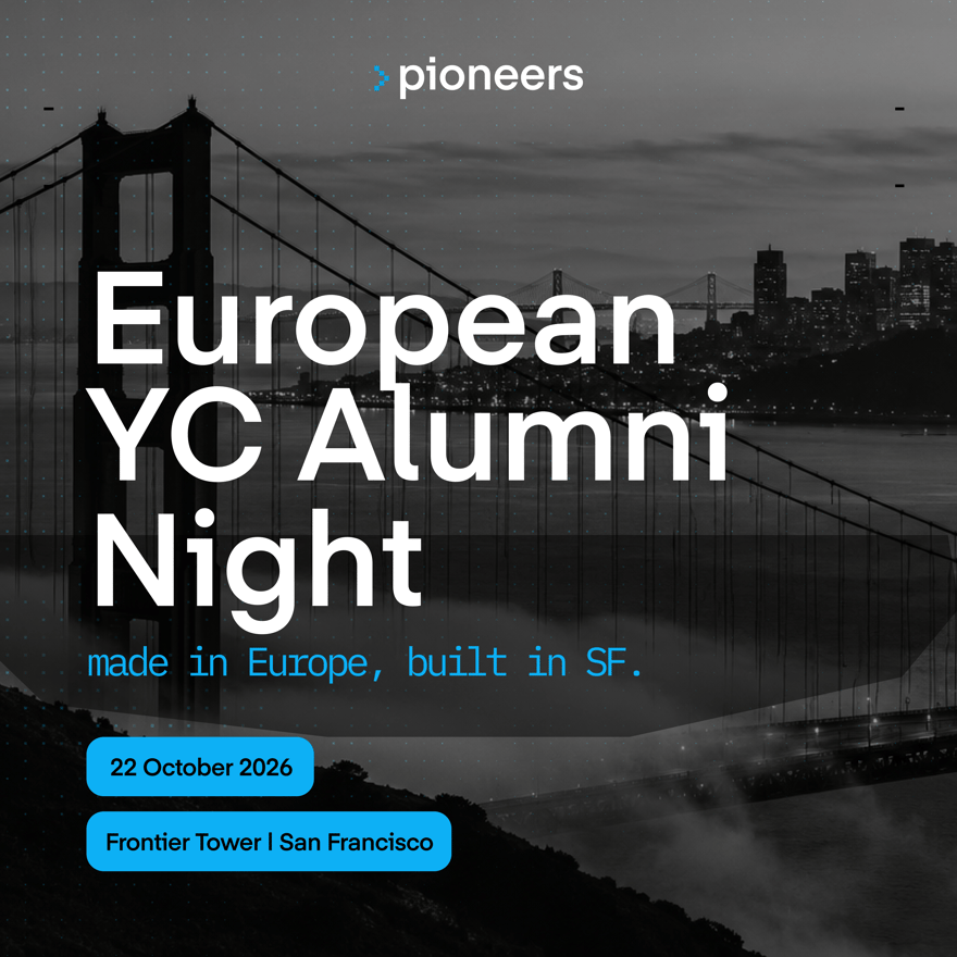 Pioneers: European YC Alumni × Angels Evening - Invite Only