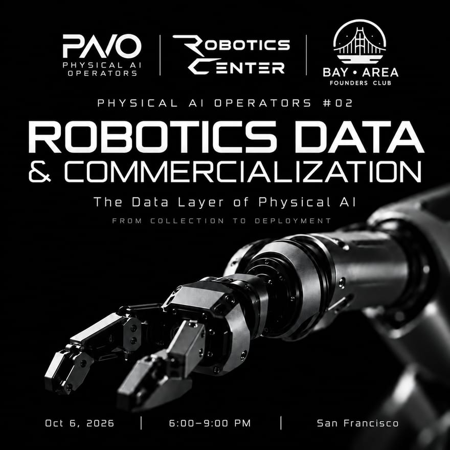 Physical AI Operators #02 — The Data Layer of Physical AI @Robotics Center