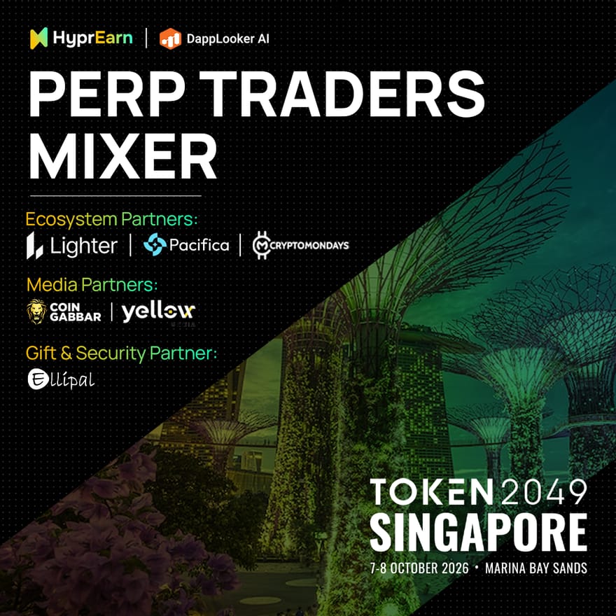 Perp Traders Mixer @Token2049 Singapore
