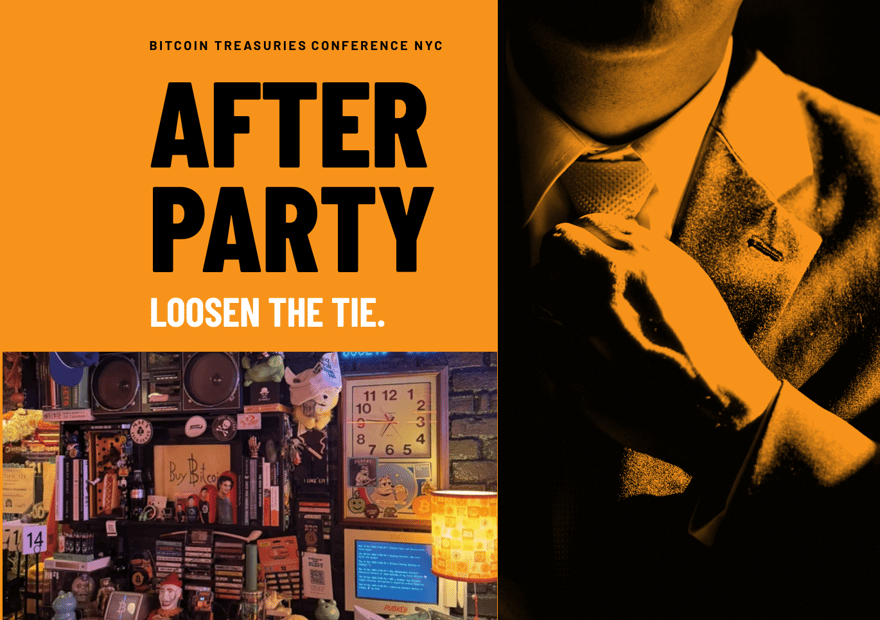 Bitcoin Treasuries Conference NSFW Party