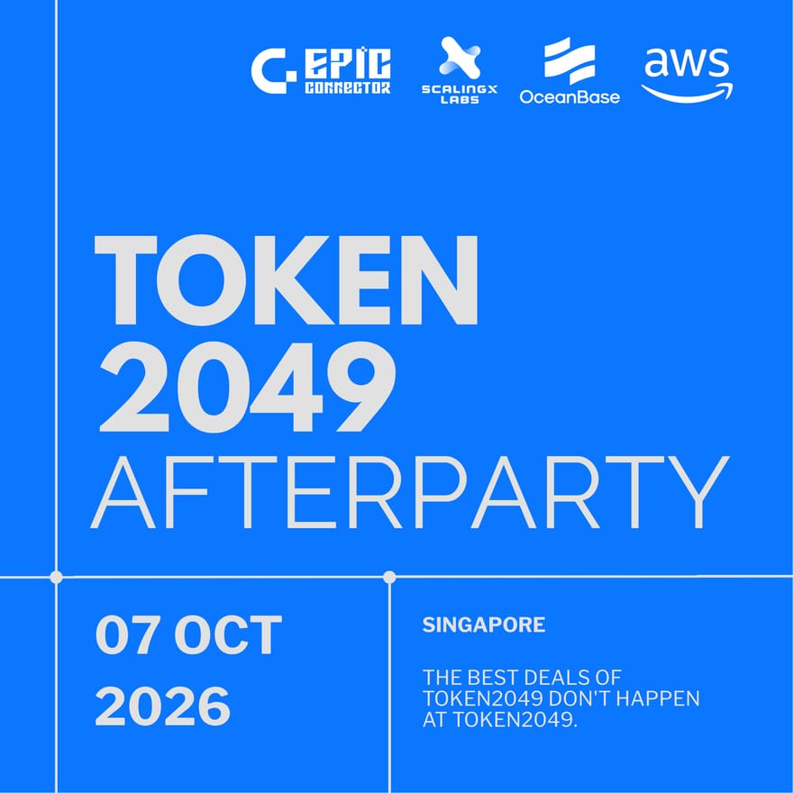 2026 Token2049 Afterparty｜Beyond the Hype: Building What Lasts