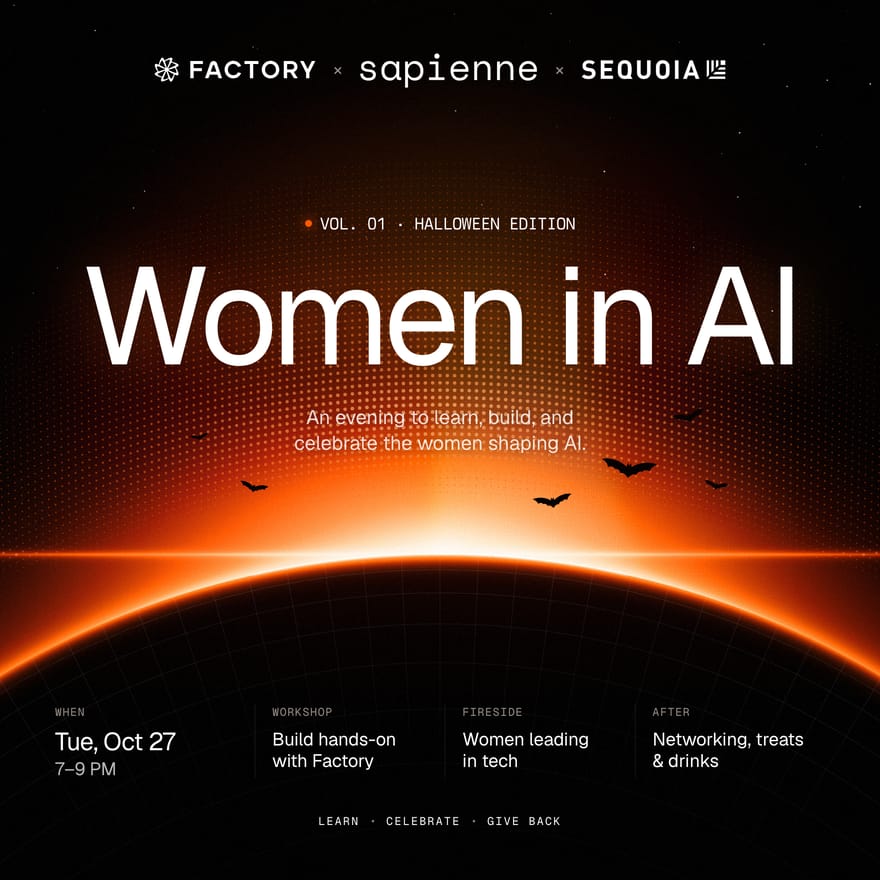 Women in AI | Factory x Sapienne x Sequoia