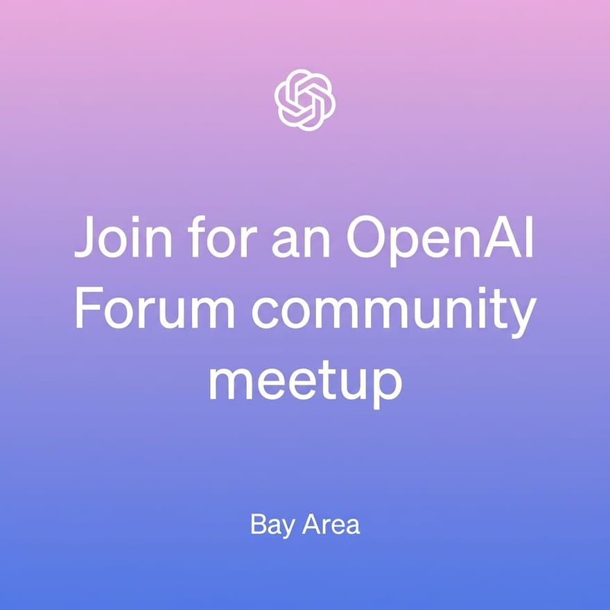 OpenAI Forum Community Walk + Coffee