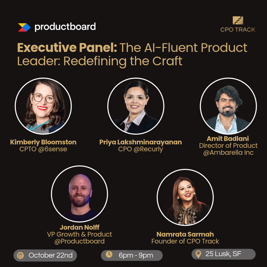 Executive Panel: The AI-Fluent Product Leader: Redefining the Craft