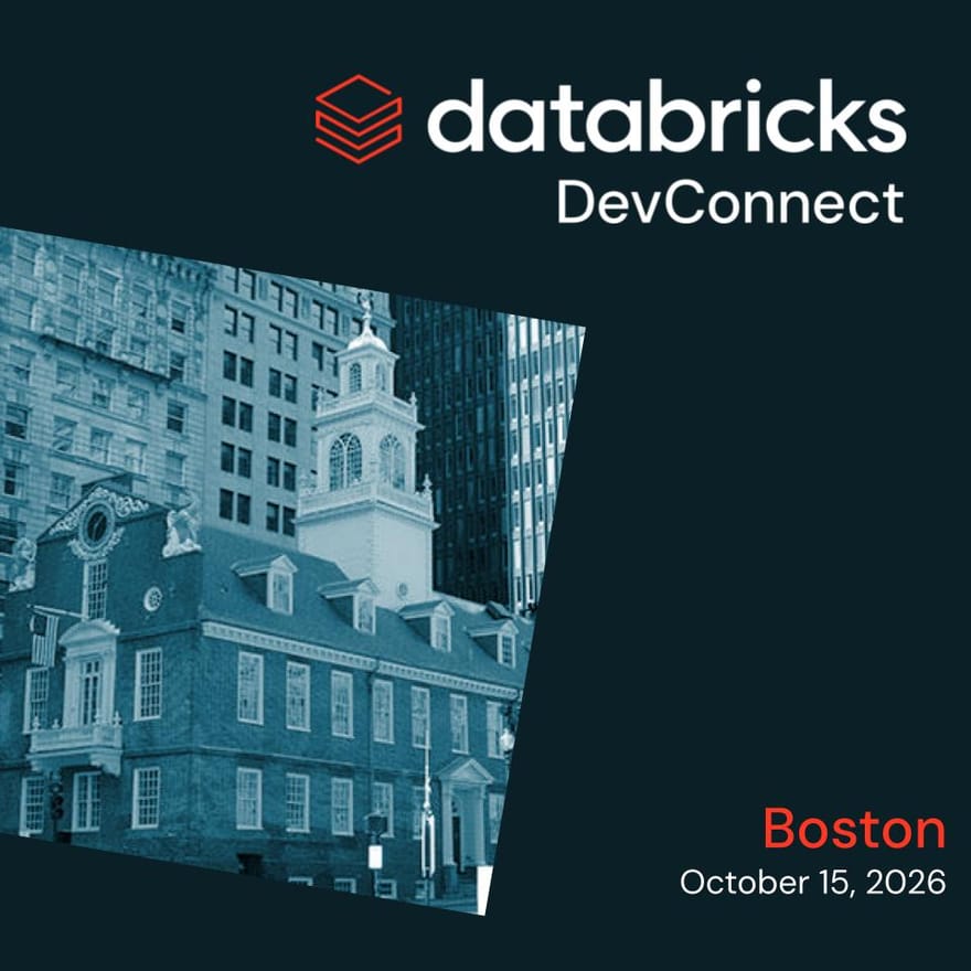 Databricks DevConnect | Boston