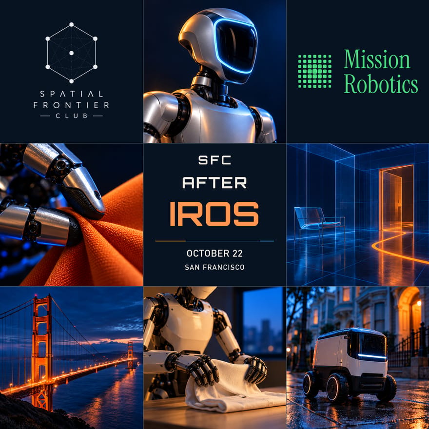 SFC After IROS 2026: What’s Next for Spatial Intelligence & Robotics