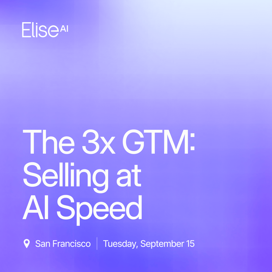 3x GTM: Selling at AI Speed (SF)