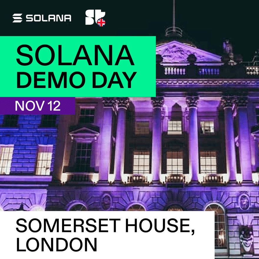 Solana Demo Day | London 2026