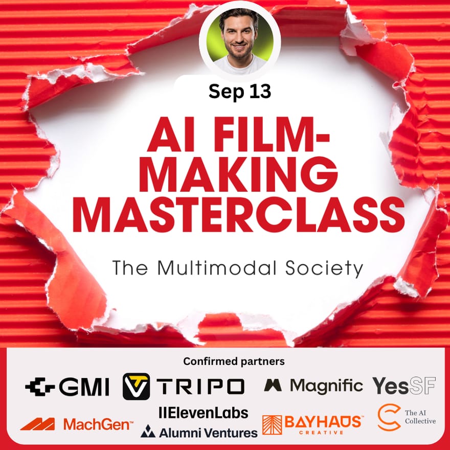 AI Filmmaking Masterclass + Hackathon