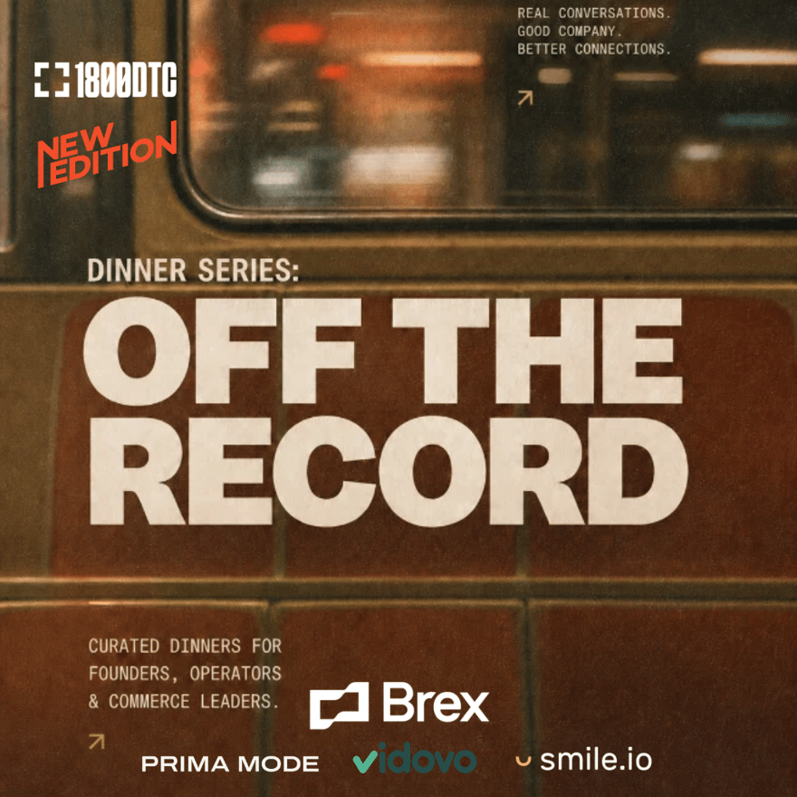 Off The Record: NYC Ad Week Dinner