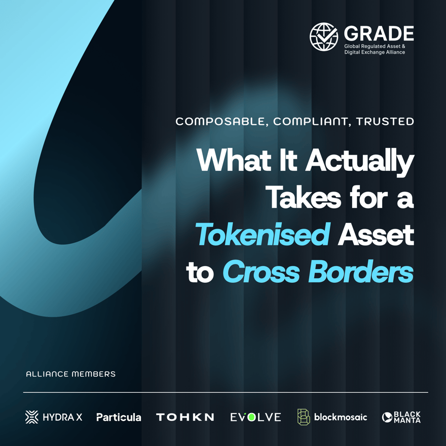 GRADE Alliance: Composable, Compliant, Trusted: What It Actually Takes for a Tokenised Asset to Cross Borders