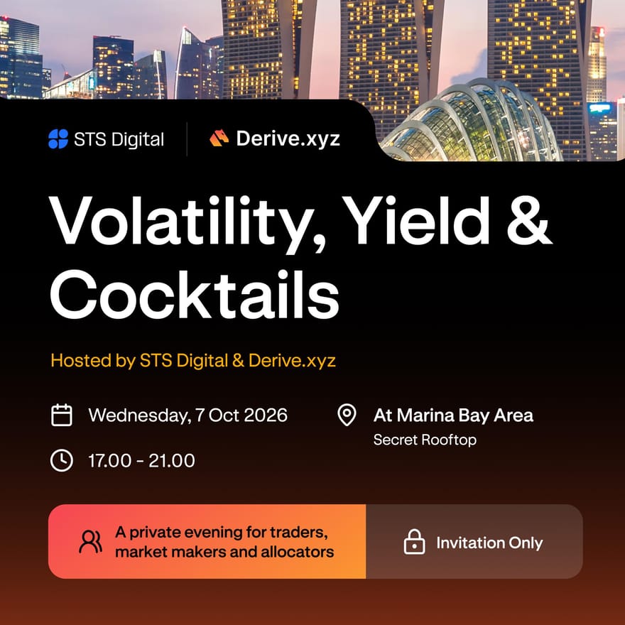 STS Digital & Derive.xyz - It's good to have Options!