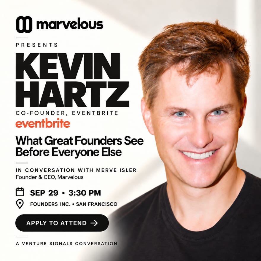 Kevin Hartz: What Great Founders See Before Everyone Else
