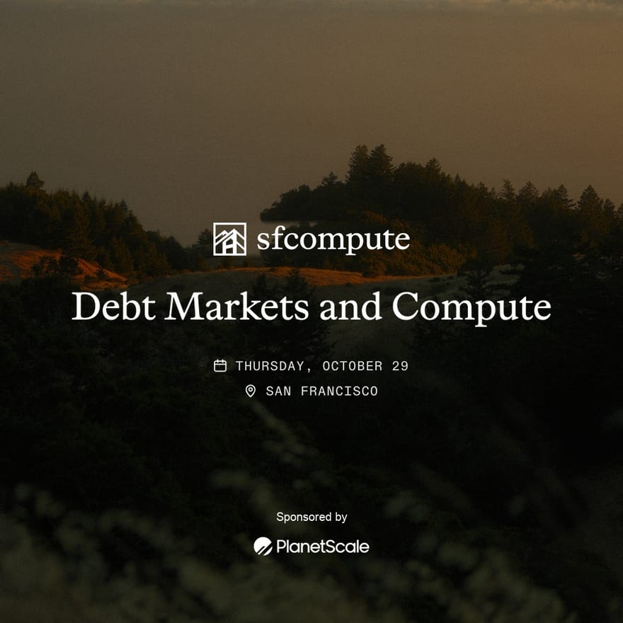 Debt Markets and Compute