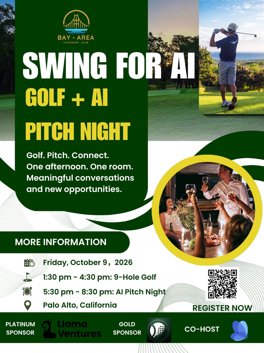 Swing for AI: Golf + AI Pitch Night (Golf Registration)