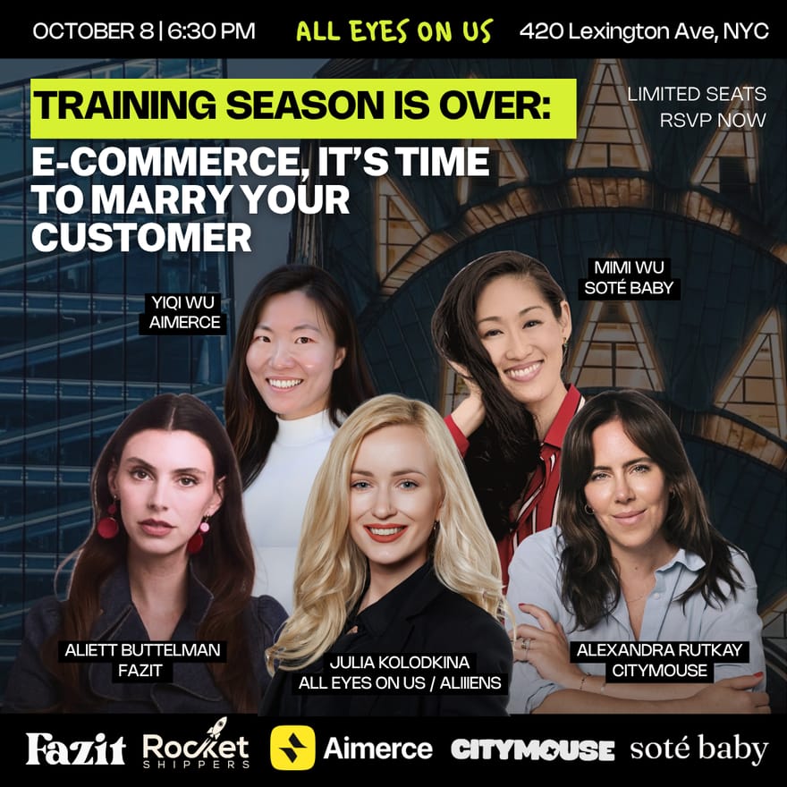 TRAINING SEASON IS OVER: E-COMMERCE, IT’S TIME TO MARRY YOUR CUSTOMER