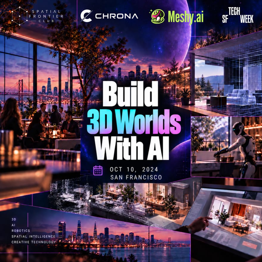 Build 3D Worlds with AI #SF Tech Week