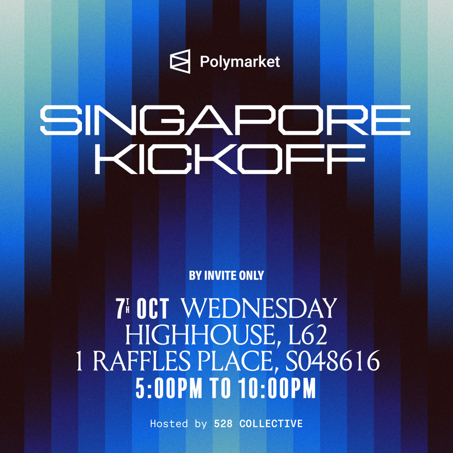 Polymarket Singapore Kick-Off: Token 2049