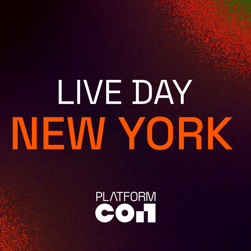 PlatformCon Live Day - New York