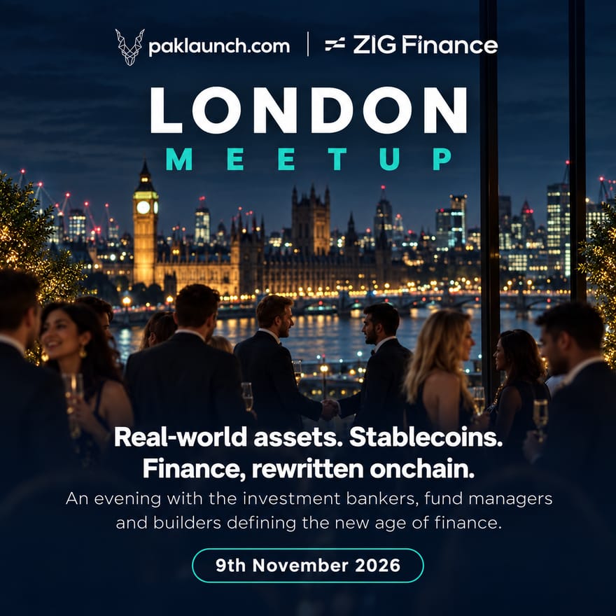PakLaunch x ZIG Finance: London Meetup