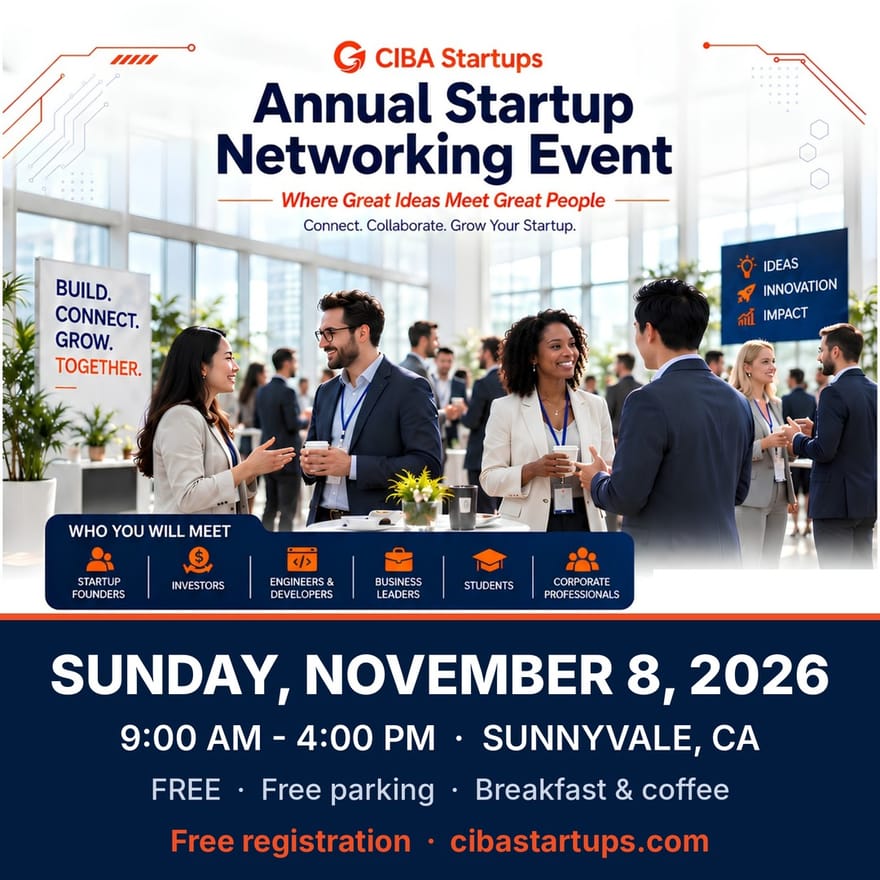 Annual Startup Networking Event (Free)