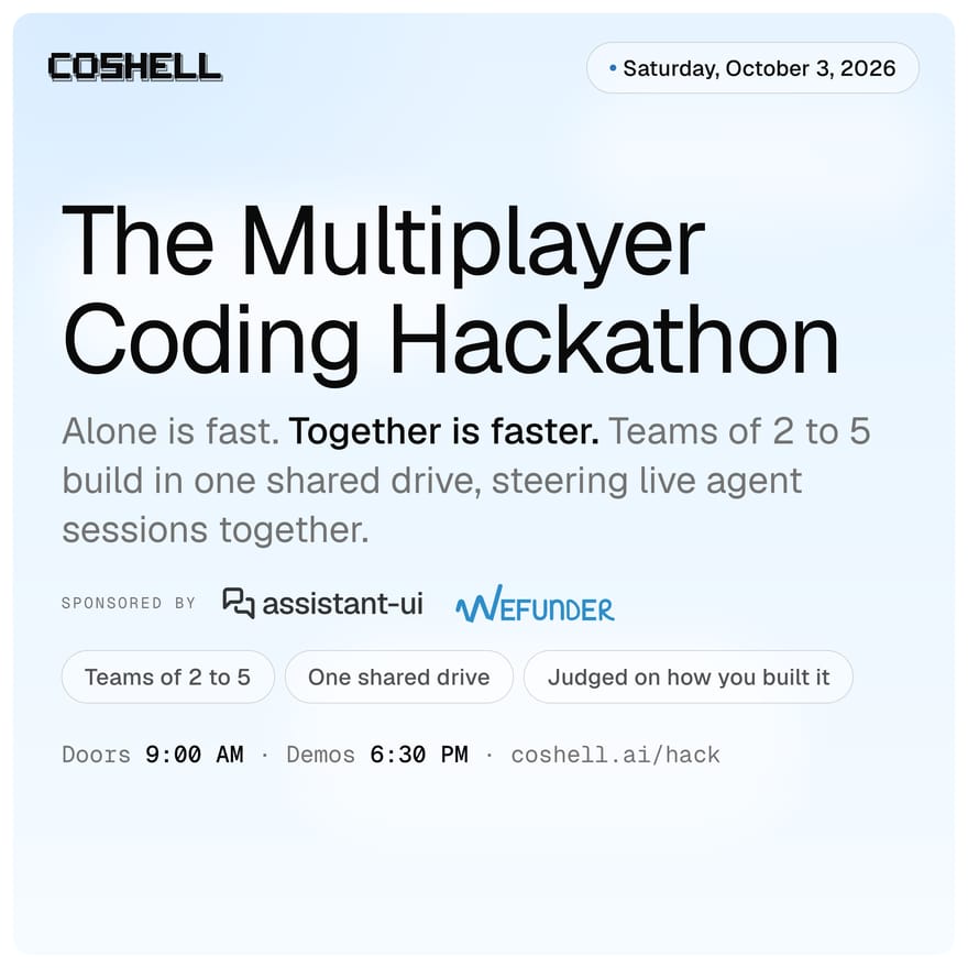 The Multiplayer Coding Hackathon
