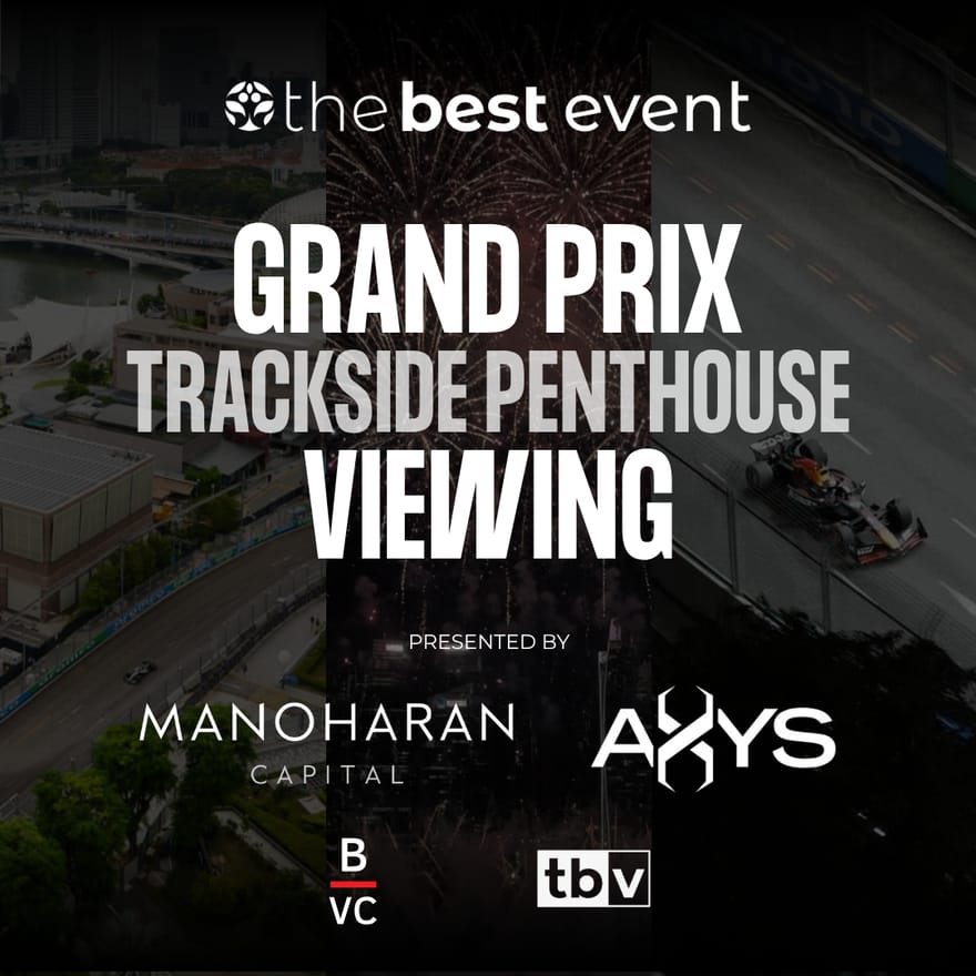 The Best Event: Grand Prix Trackside Penthouse Viewing