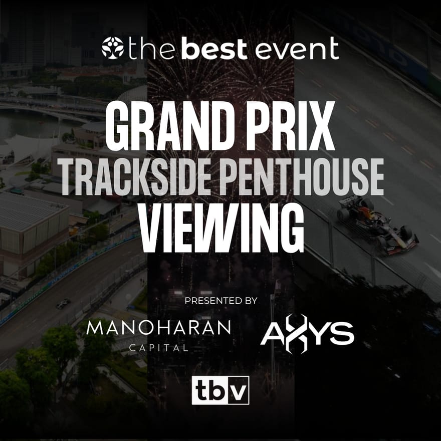 The Best Event: Grand Prix Trackside Penthouse Viewing
