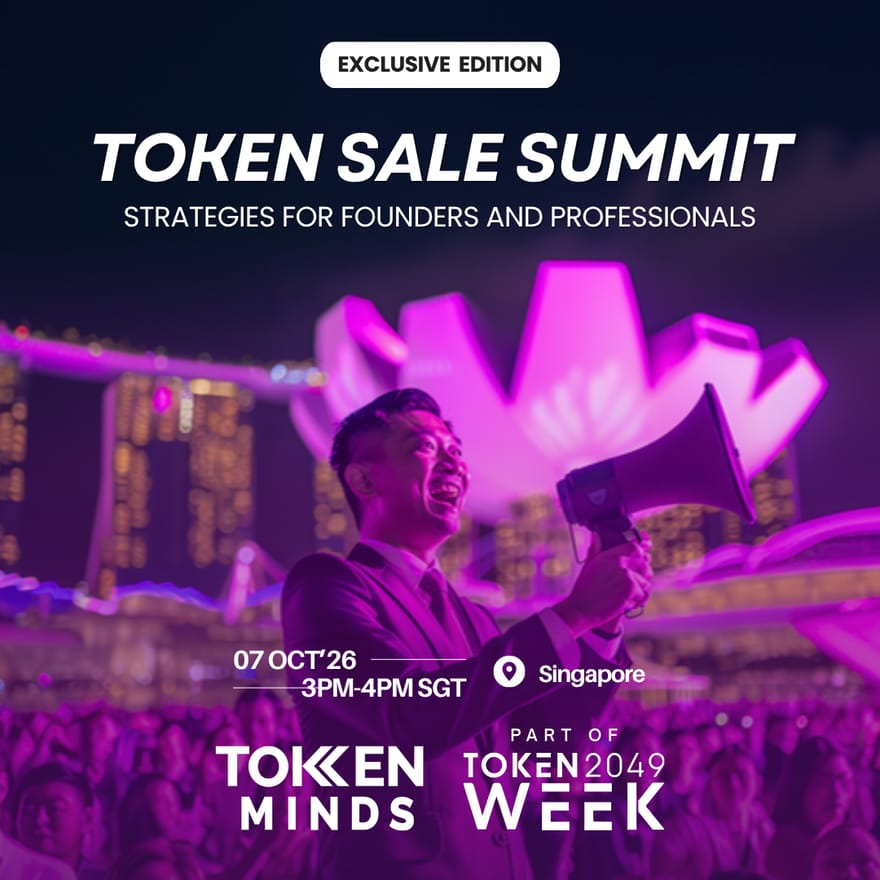 Token Sale Summit 2026 @ Token2049 Singapore
