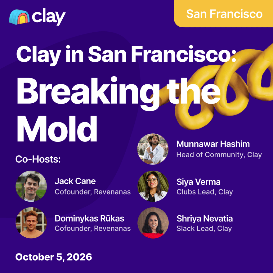 Clay in San Francisco: Breaking the Mold 💥