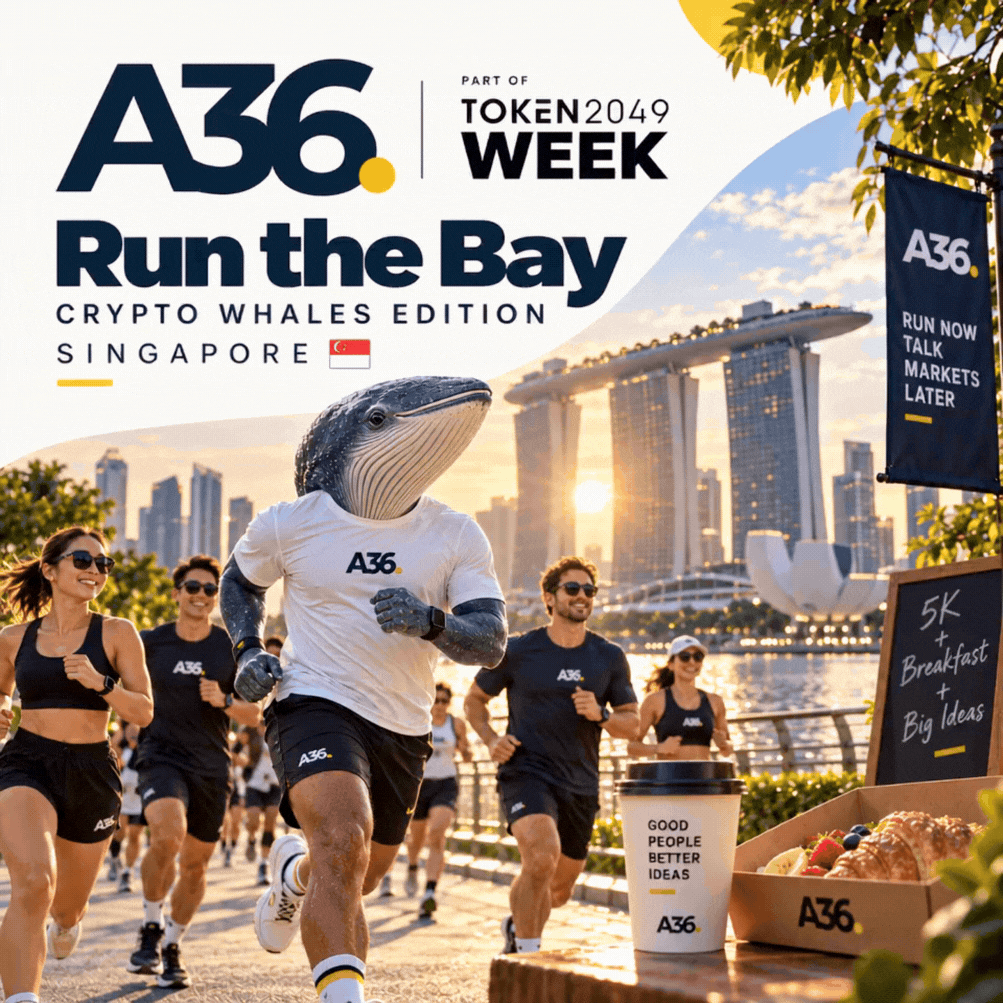 Run the Bay: Crypto Whales Edition 🐳🏃🇸🇬