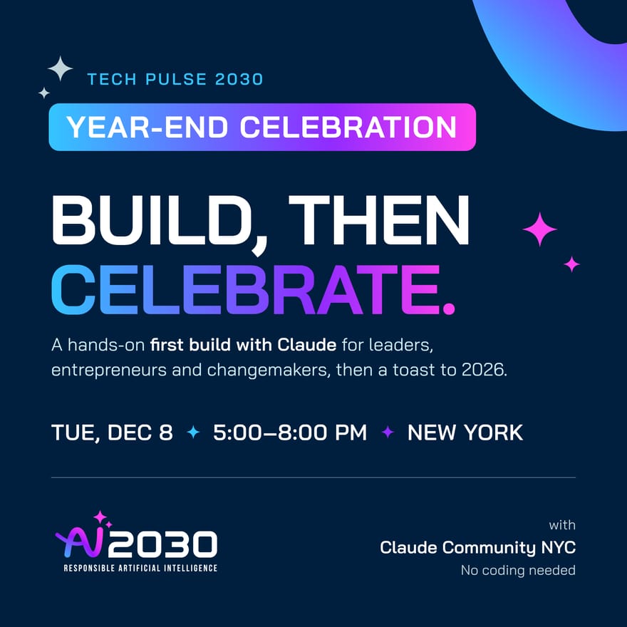 AI Safety Lab for Startups + Tech Pulse 2030 Year-End Celebration