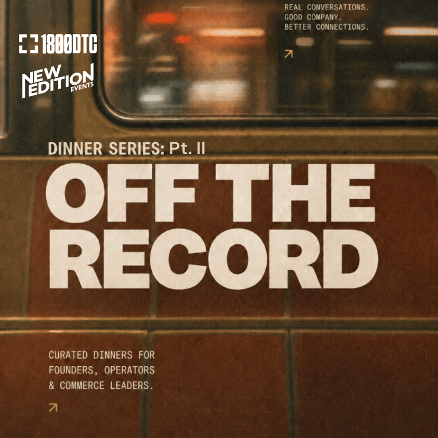 Off The Record Dinner: Pt.II