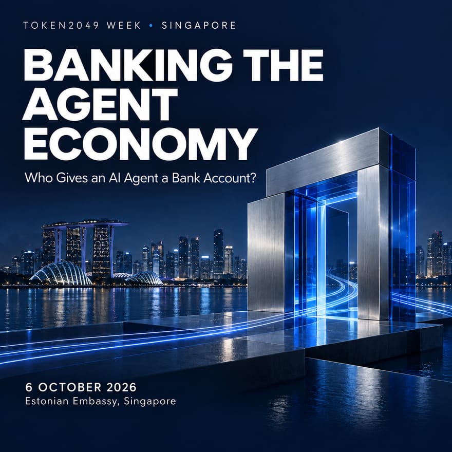 Banking the Agent Economy - Token 2049
