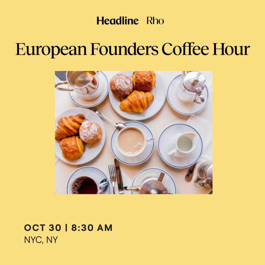 European Founders Coffee Hour