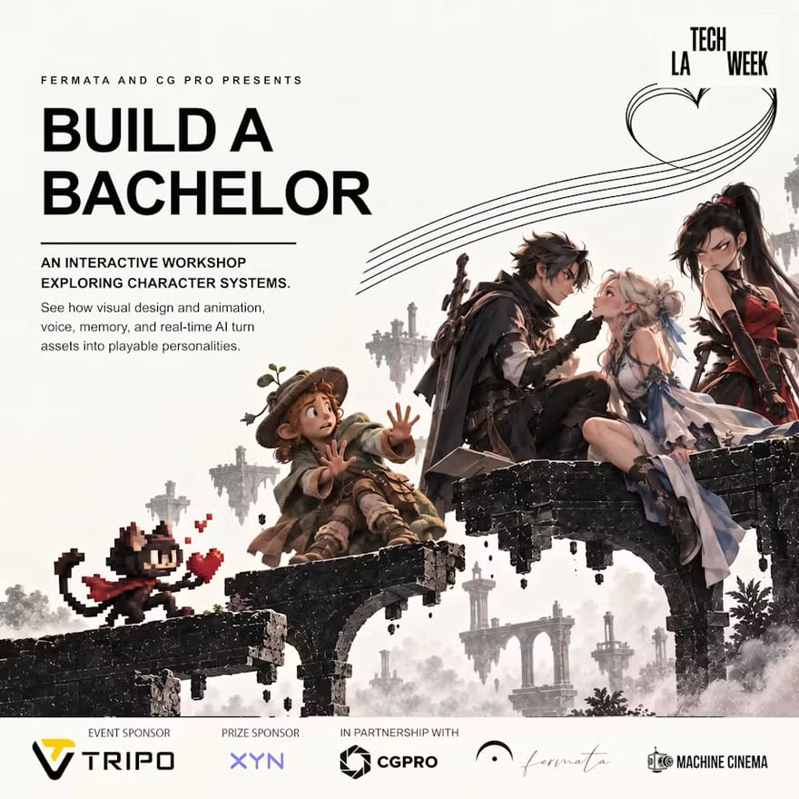 Build-A-Bachelor Workshop: Bring AI characters to life #LATechWeek