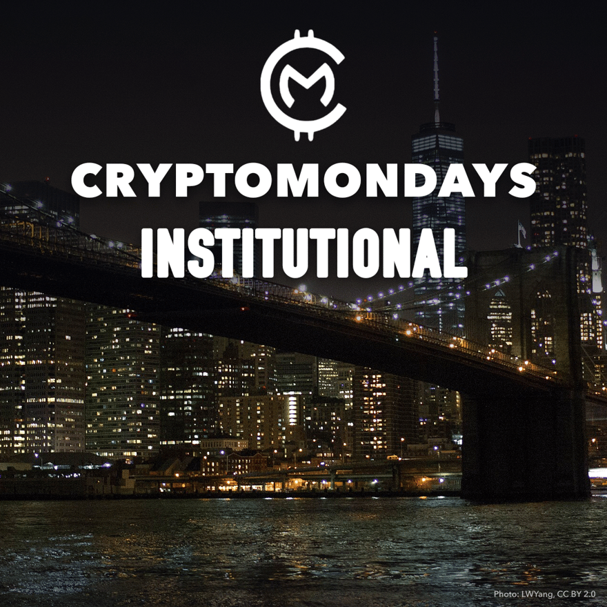 CryptoMondays Institutional - Featuring A Fireside Chat With Matt Hougan, CIO Of Bitwise