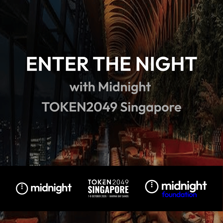 ENTER THE NIGHT with Midnight @ TOKEN2049 Singapore