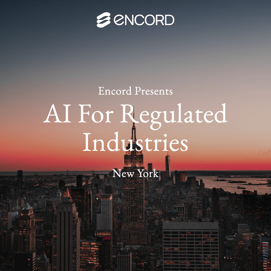 AI for Regulated Industries - Encord