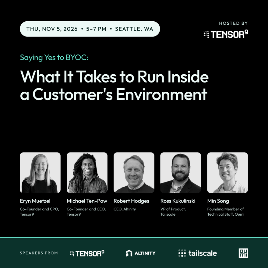 Saying Yes to BYOC: What It Takes to Run Inside a Customer's Environment